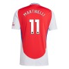 Maillot de Supporter Arsenal Martinelli 11 Domicile 2024-25 Pour Enfant